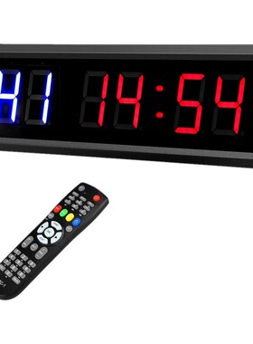 LED Interval 1.5Inch 6 Digits Gym Workout Timer Count Down C