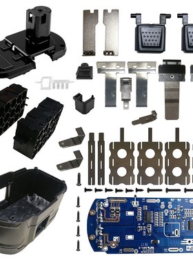 15*18650 9AH Battery Plastic Case Charging Protection Circui