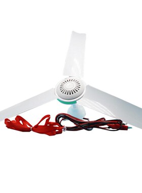 12V Dc Low Voltage Stepless Speed Adjustt Mini Ceiling Fan f