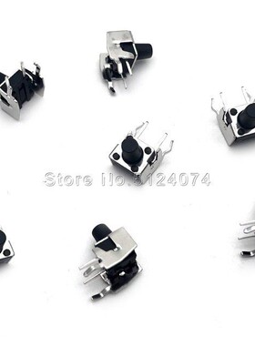 100pcs/lot micro/touch switch 6*6*8MM Horizontal bracketed 2