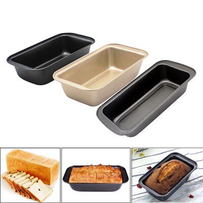 Non-Stick Bread Loaf Meatloaf Pan With Lid Iron Toast Cake M