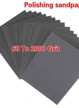 28*23cm Wet Dry Sandpaper 60 To 2000 Grit Assortment Abrasiv