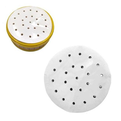 100pcs Air Fryer Liners Baking Paper Non-stick Disposable Ro