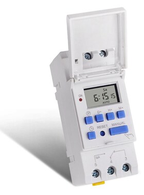 Switch Relay Timer Control AC 220V 1.5W Weekly 7 Days Digi