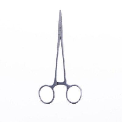 Stainless Steel Hemostatic Clamp Forceps Tool kit Hemostat L