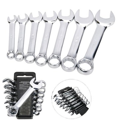 10-19mm Key Set Ratcheting Box Combination Spanners Set Hand