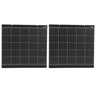 2Pcs 3D Printer Sticker MK3 Black Grid Hot Bed Platform Acce