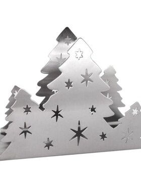 Stainless Steel Napkin Holder Tissue Stand Rack Paper Servie