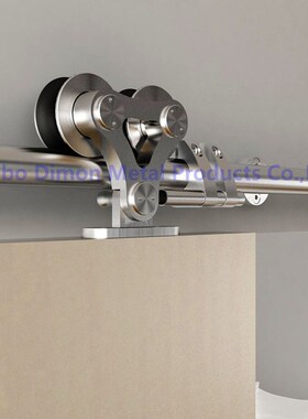 Dimon customized SUS 304 sliding door hardware wood sliding
