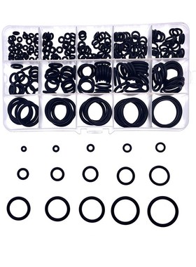 200pcs/box NBR Seal Ring Kit Thickness 1.9mm 2.4mm 3.1mm Nit