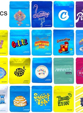 25Pcs Letters Print Food Cookie Biscuit Storage Packing Bag