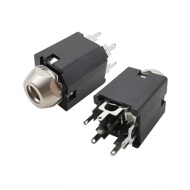 6.35mm 1/4Inch 5 Pin Headphone Female Socket 6.35 Audio Jack