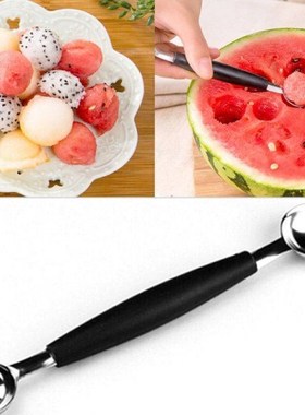 1PC Stalinless Steel Dual Double-end Melon Baller Scoop Frui