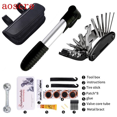 Bike Bicycle Tools Repairing Set 15 In 1 Bike Repair Tool Ki