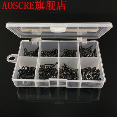 Spinning Rod Guides Tip Ceramic Fishing Rod Guide Replacemen