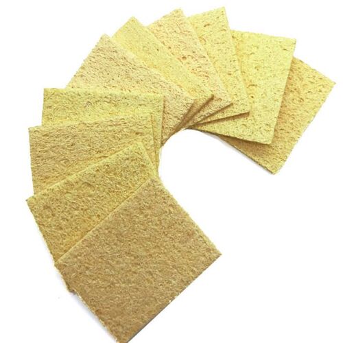 15pcs/set  50x35mm Solder Iron Tip Welding PCB Cleaning Pads