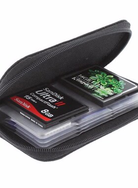 Memory Card Storage Carrying Case Holder Wallet For CF/SD/SD
