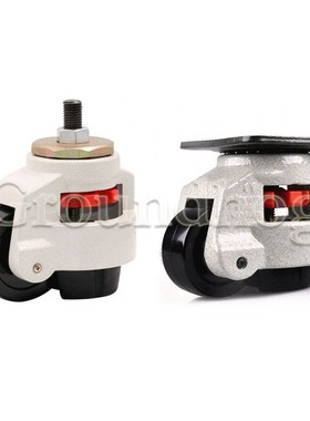 Nylon Supported caster Wheels Industry Horizontal Adjustment