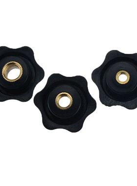 5PCS M6 M8 M10 Through Hole Six Star Type Plum Bakelite Hand