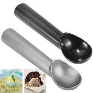 Aluminum Hard Ice Cream Scoop Ice Ball Picker Maker White Bl