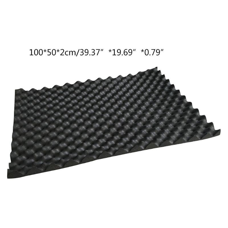 2020 New 100x50cm Car Sound Deadener Mat Noise Insulation Ac