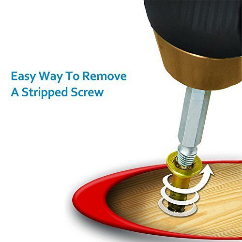 Damaged Screw Extractor Drill Bits Set Broken Speed Out Easy
