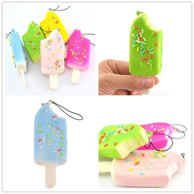 JETTING 1Pcs Squishy Bread Chocolate Sprinkles Phone Straps