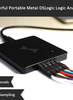 Portable Powerful Metal DS USB Logic Logic Analyzer 16 Chann