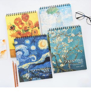 Sketchbook A3/A4 Drawing Paper Students Hand-painted Literar