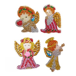 Keychain DIY Full Drill Special Shape Diamond Painting Delic