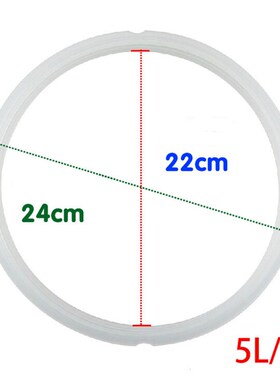 Sealing Ring 4L/5L/6L Electric Pressure Cooker White Silicon
