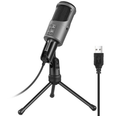 Desktop Stand Cardioid Recording USB Microphone Profession