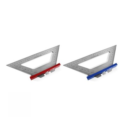 Carpenter Triangle Ruler Angle Protractor Speed Metric/Imper
