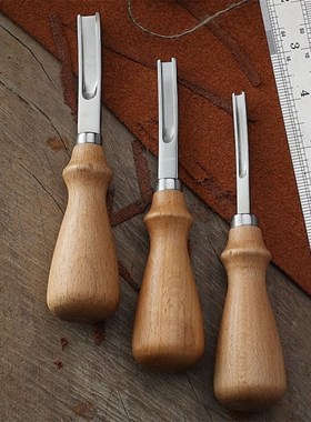 3 Size Practical Leather Craft Edge Beveler Skiving Beveling