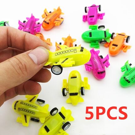 5PCS/Set Pull Back Aircraft Toys Car Toys Mini Cars Children