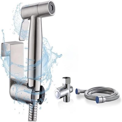 Toilet Ass Bidet Sprayer Set Stainless Steel Anal Hygienic S