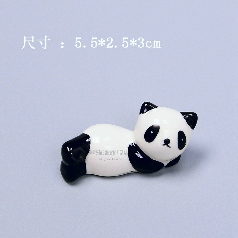 Chopstick Rack Ceramics Panda Chopstick Support Chopstick Ra