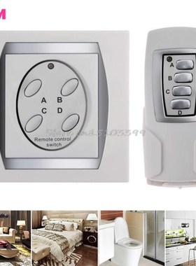 4-Channel ON/OFF Control Switch Power Digital Wireless Remot