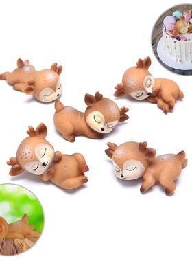 Sika Deer Chocolate Silicone Mold For Creative 3D Fawns Chri