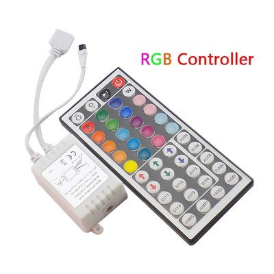 DC 12 v 44 Keys IR Remote RGB LED Controller is suitable for