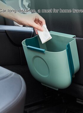 Cabinet Hanging Space-saving Trash Can Foldable Large Openin