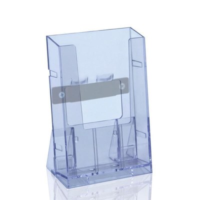 *Clear Acrylic Business Card Holder Brochure Desk Stand Offi