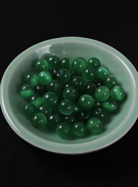 Opals are scattered beads round bead semi-finished beads