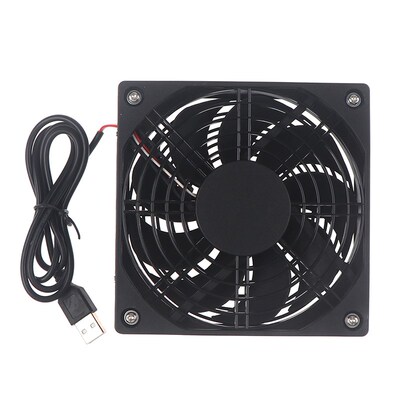 Router fan DIY PC Cooler TV Box Wireless Cooling  5V USB pow