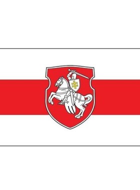 2 Sizes Belarus Flag White Knight Pagonya Flag White Red Whi