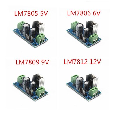1PCS LM7805 LM7806 LM7809 LM7812 DC/AC Three Terminal Voltag