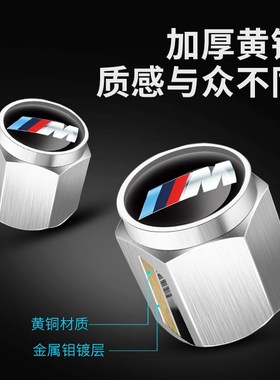 BMW logo car tyres gas cap tire valve cover general valve