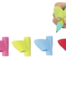 3PCS/Set Writing Correction Tool Silicone Pencil Pen Writing