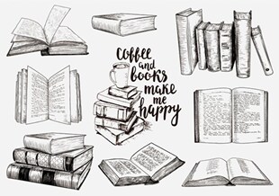 book Transparent Clear Silicone Stamp/Seal for DIY scrapbook