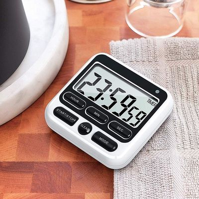 Digital Kitchen Timer with Mute/Loud Alarm Switch ON/OFF Swi